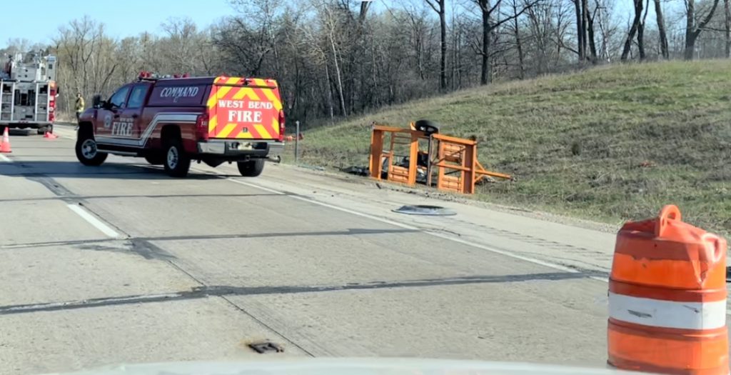 accident, trailer