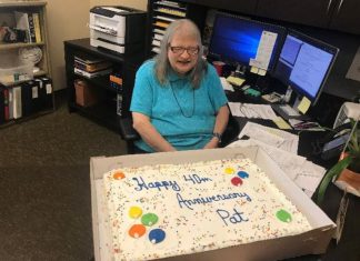 City of Hartford clerk-typist II Pat Borlen retires after 41 1/2 years of faithful service | By Steve Volkert Pat