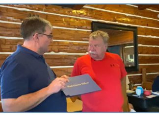 VIDEO | Local rotary groups present David Gehrke with Paul Harris Award