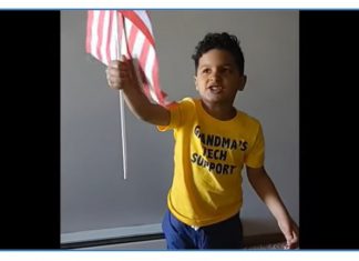 VIDEO | Pledge of Allegiance by 4-year-old Dylan Albinger Dylan Albinger