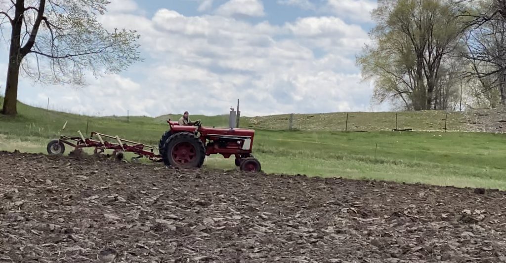 tractor, farming