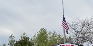 flag, half staff