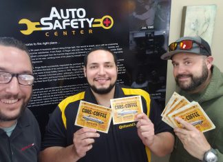 Cars & Coffee, Sunday morning May 23 at Auto Safety Center in West Bend cars