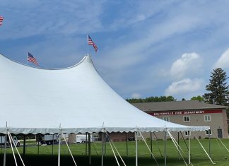Prepping for the weekend in Boltonville Boltonville Rain Days