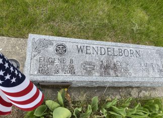 veteran, flag, memorial, wendleborn