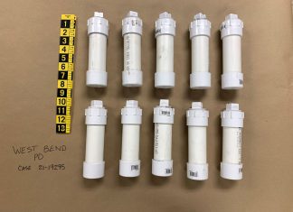 10 pipes recovered from Regner Park – possibly tied to Thursday incident pipes