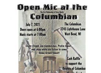 Open Mic night at The Columbian is Wednesday, July 7