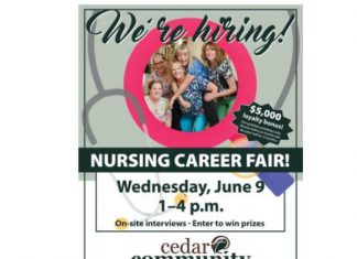 Career Fair at Cedar Community | By Carrie Sturn career fair cedar