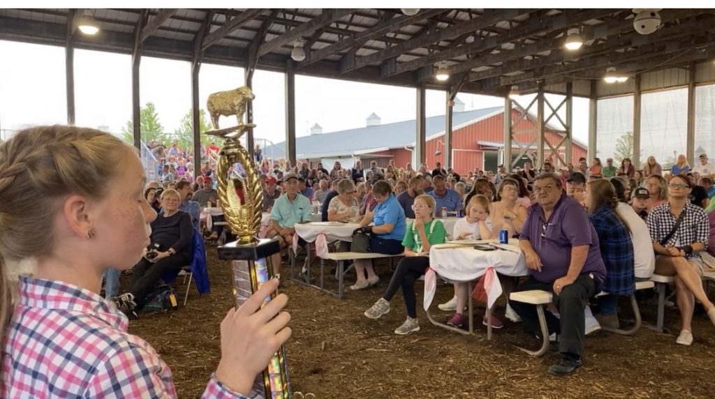 Jr. livestock auction