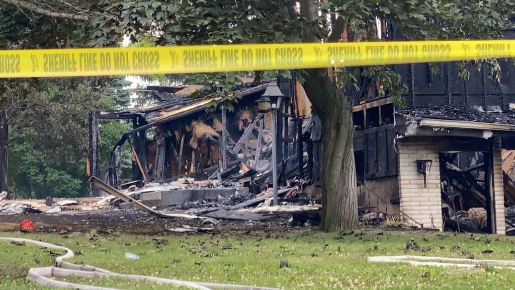 house fire explosion