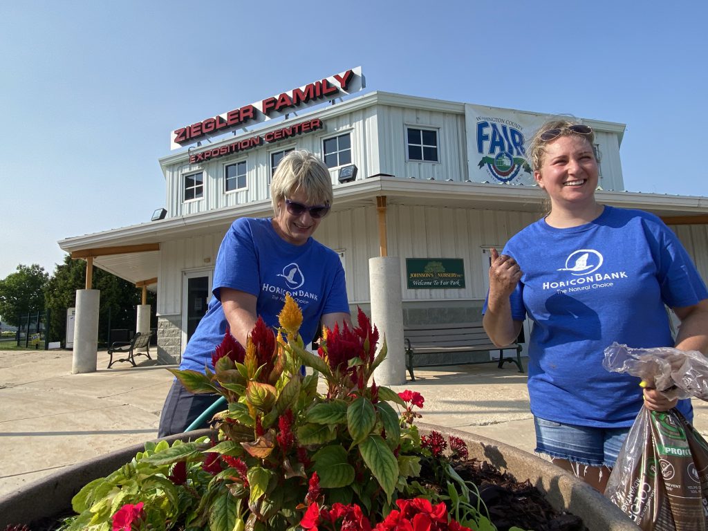 Brenda and Emma fairgrounds