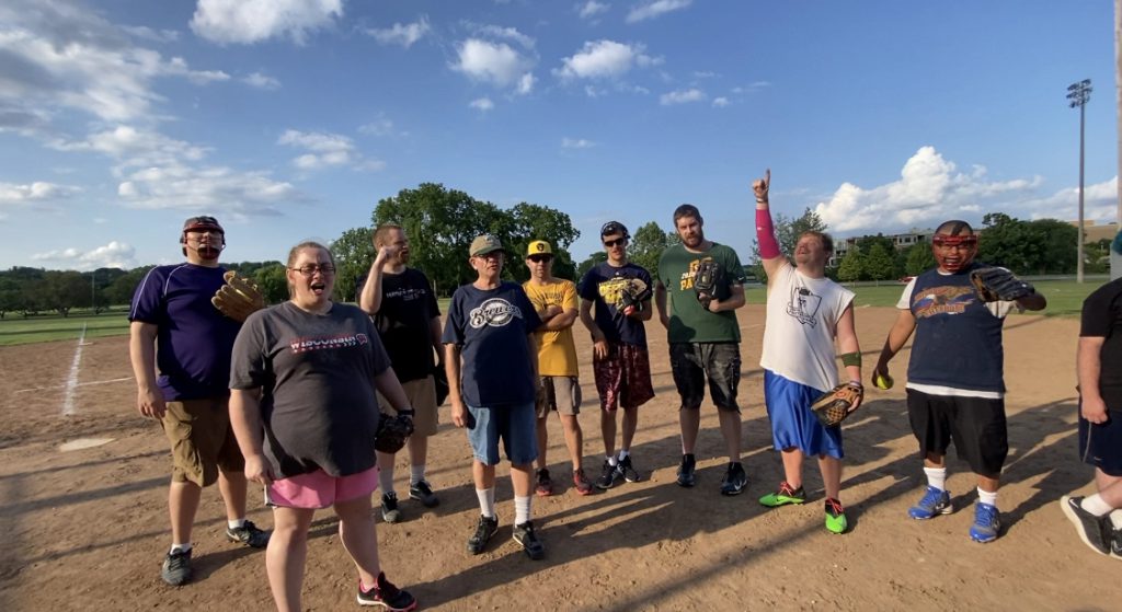 softball special Olympics tournament