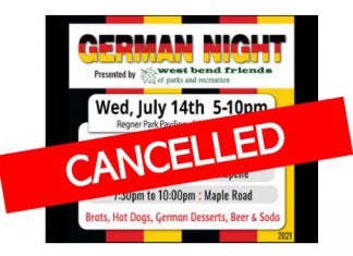 German Night CANCELLED tonight, July 14, 2021