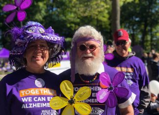 Alzheimer's walk, Gilbertson