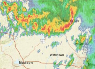 Strong storms impacting Washington, Dodge and Fond du lac counties