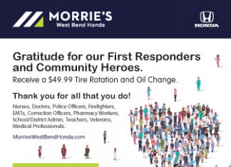 Morrie’s West Bend Honda celebrates community heroes Morrie's Honda