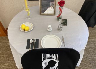 Friday, Sept. 16 is POW/MIA Observance Day; display of “missing man” table at library | By James Maersch POW MIA