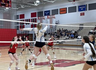 West Bend West varsity volleyball secures win over Homestead | By Kylee Altendorf varsity west