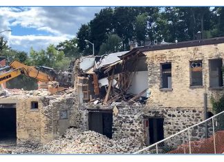 VIDEO | Demolition underway at former West Bend Brewery