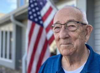 November 6, 2021, Honor Flight: Air Force Veteran Michael Darvin of Hartford, WI Darvin