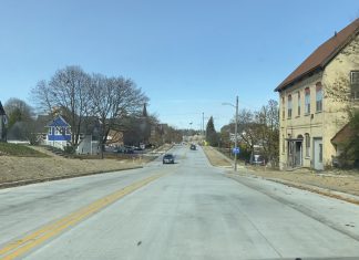 Seventh Avenue open in West Bend, WI