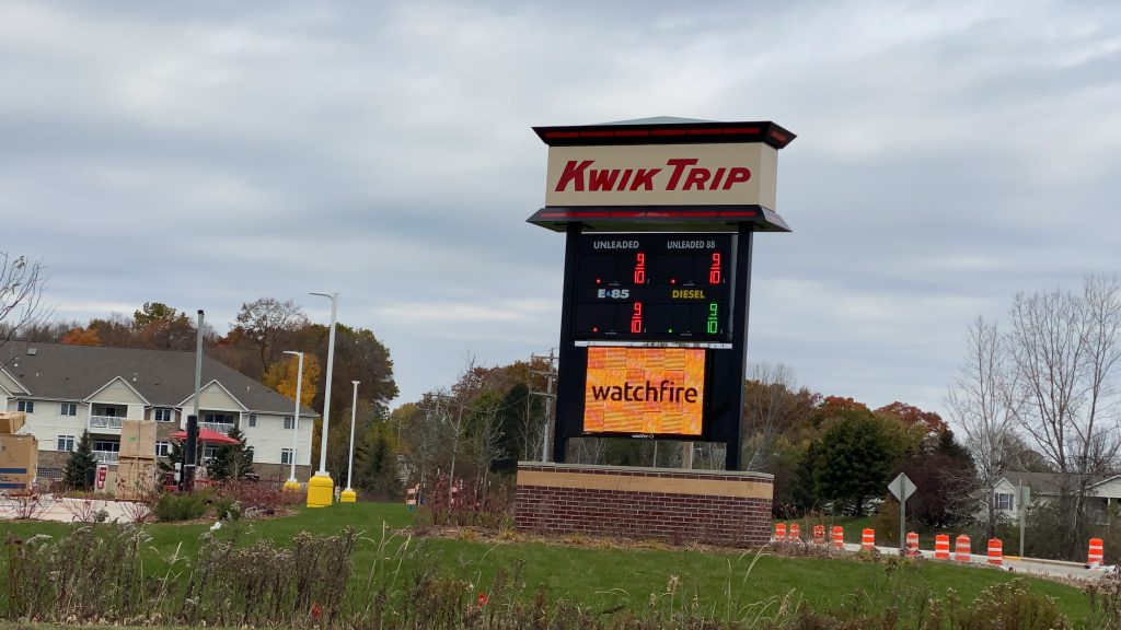 Kwik Trip open