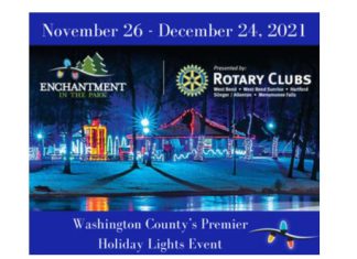 Enchantment in the Park opens Friday, November 26, 2021
