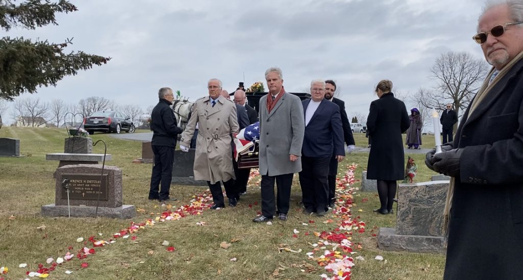 rose, pallbearers