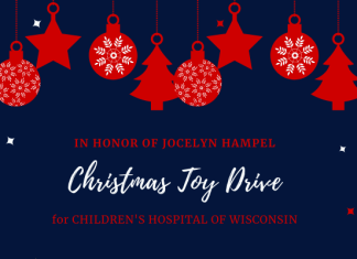 Toy drive on December 12, 2021, to celebrate memory of Jackson girl, Jocelyn Hampel | By Officer Jennifer Gerke