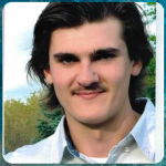 Memorial service today for Conrad Raffay Schmidt, 23, of West Bend, WI