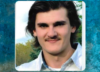 Memorial service today for Conrad Raffay Schmidt, 23, of West Bend, WI