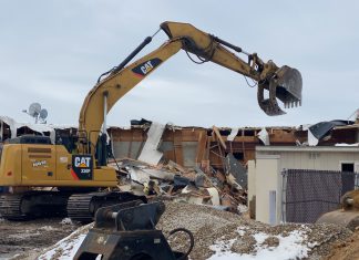 demolition Ponderosa