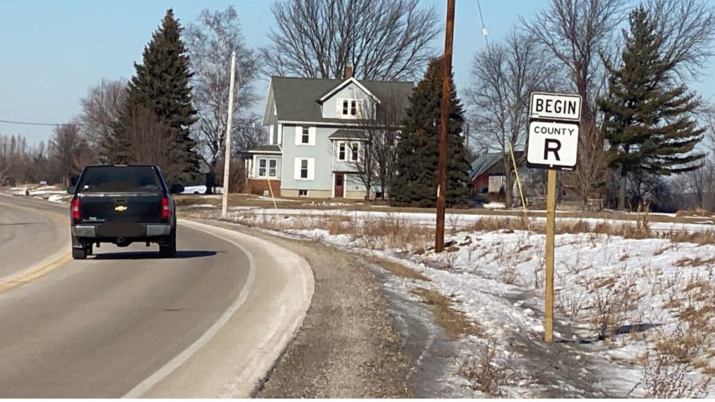 County road R name