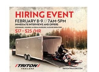 Jobs, jobs, jobs at Triton Trailers in Hartford, WI