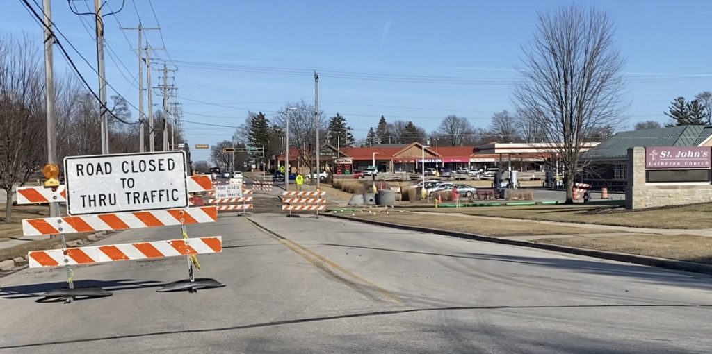 Decorah road closed