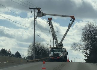 Power outages across Washington Co. and rescue crews on scene in Kewaskum electric, storm, power, 18th Avenue