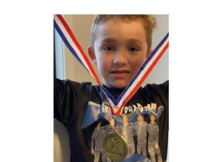 6-and-a-half-year-old at St. John’s Lutheran in West Bend brings home the gold in boys’ gymnastics