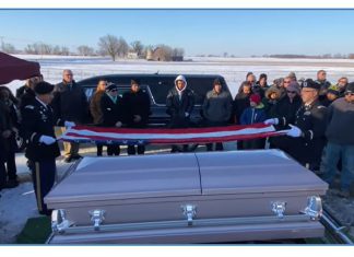 VIDEO | Military rites for Major Brenda J. Fiegel, 41, of Markesan, WI
