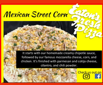 corn pizza