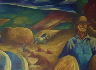 VIDEO | A 1940 Depression-era painting found at US Post Office in neighboring Dodge County