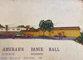 VIDEO | On a history note | Original architectural designs discovered for Amerahn Dance Hall in Kewaskum, WI Amerahn