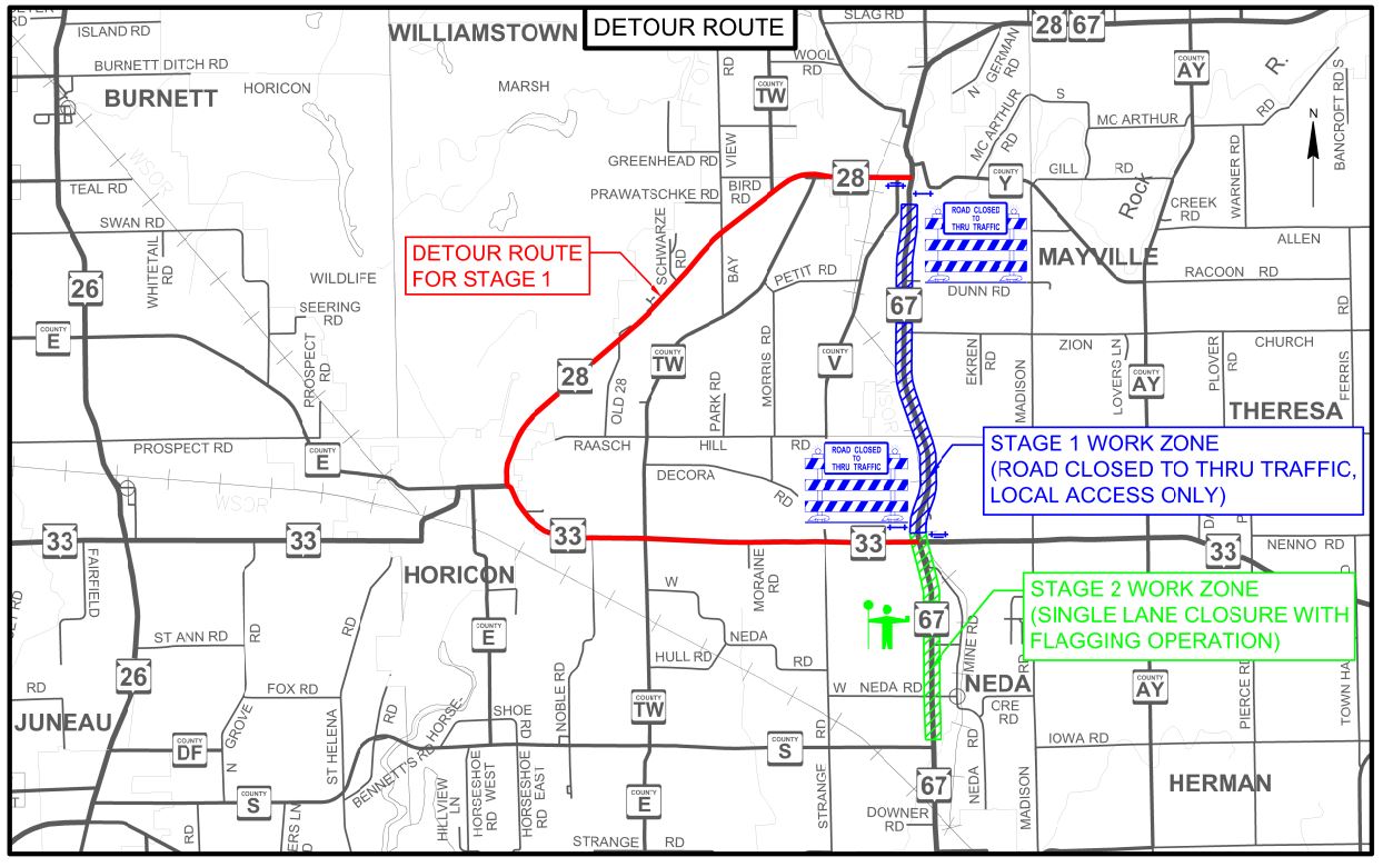 Wisconsin Dept Of Transportation Road Closures Transport Informations