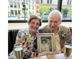 VIDEO | Joe and Edna Zadra exchange wedding vows at 75th anniversary celebration