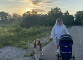 TheBiKeWriTer | Headed towards Indiana; meeting Jesus and his dog