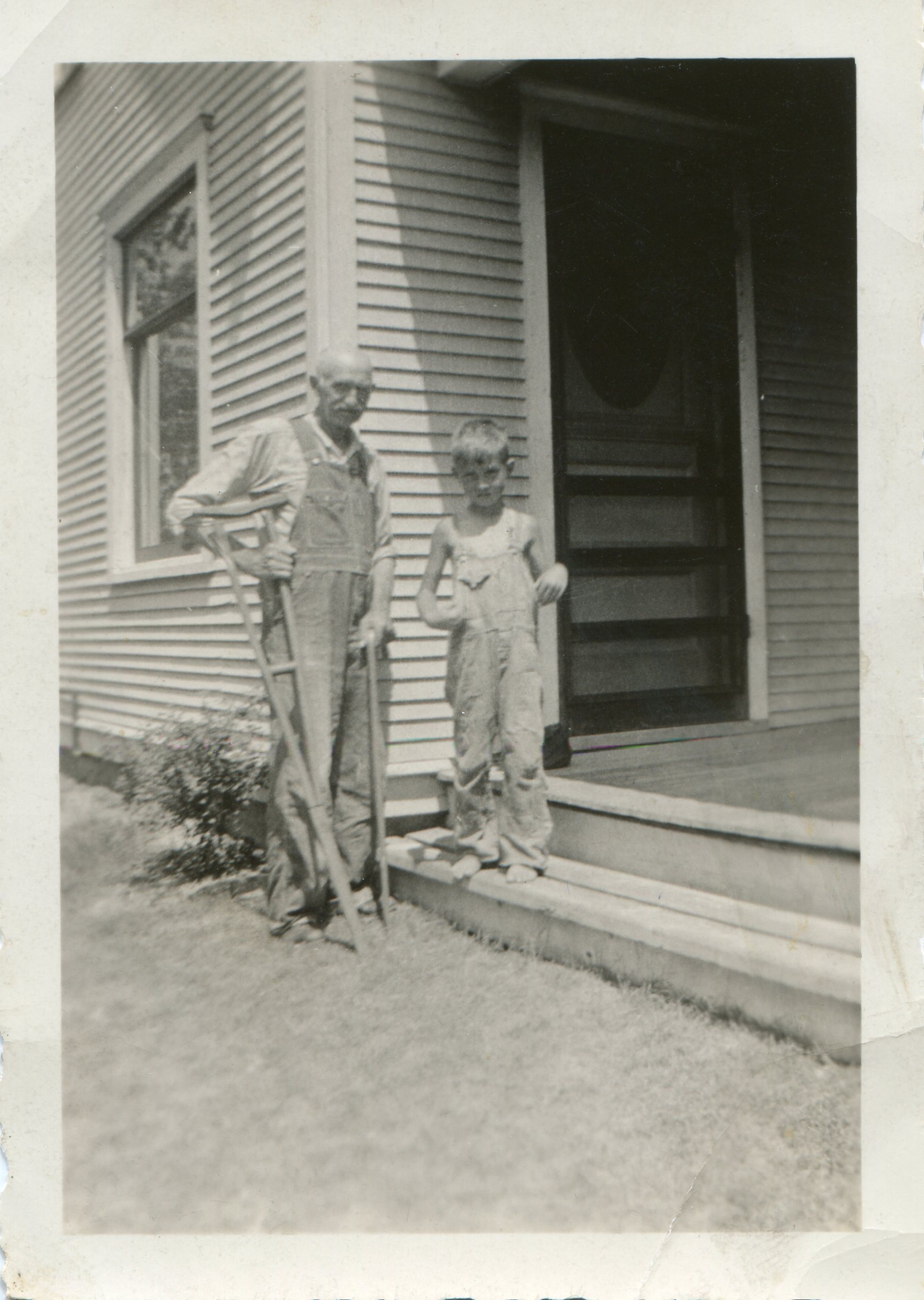 Grandpa Bohn and Tom