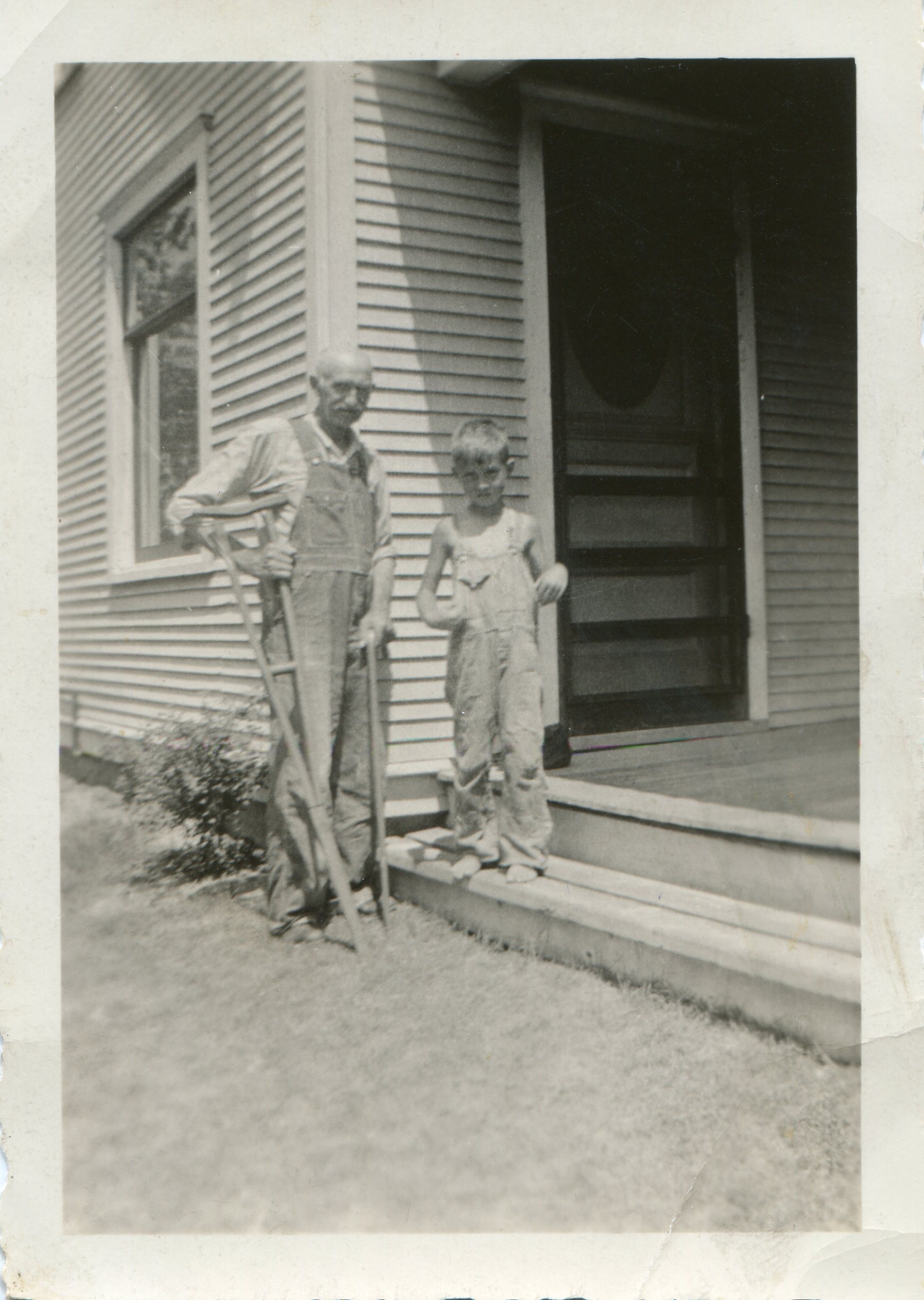 Grandpa Bohn and Tom