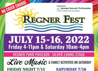 Regner Fest still a “go” for tonight; rain ending early ā Presented by West Bend Friends of Park and Rec