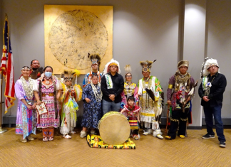 Free Native American Tribal performance at MOWA today