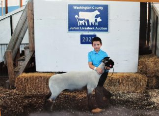 Thanks for supporting the Jr. Livestock Auction at the Washington County Fair | By Edison Jaycox