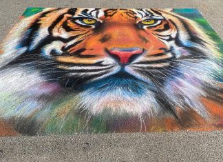 2022 People’s Choice Award winner at MOWA Art & Chalk Fest | By Jennifer Turner
